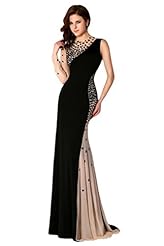 Chiffon  2015 Evening Dress/Prom Dress  With Rhinestones