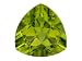 MIN 3.50CT 11X11MM TRILLION PERIDOT