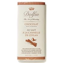 Dolfin Milk Chocolate Bar with Cinnamon-70g