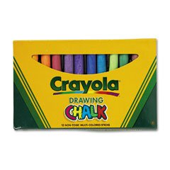 Childrens Toyshop  Toys : Binney & Smith Crayola(R) Drawing Chalk, Assorted Colors, Box Of 12