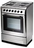 Zanussi ZCE641X Cooker Electric Single 60cm St.Steel  from Zanussi Professional