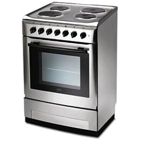 Zanussi ZCE641X Cooker Electric Single 60cm St.Steel