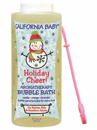 California Baby Bubble Bath ''Holiday'' Vanilla Orange and Lavender -- 13 fl oz