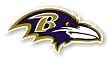 Baltimore Ravens - 12" NFL Magnets