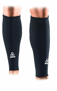 McDavid 6577 True Compression Calf Sleeve (Black, Large)