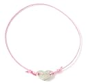 Sterling Silver Leather Adjustable "Purity" Bracelet by Bob Siemon, 9"