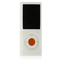 iPod Nano Silicone Case Package for Apple 4th Generation CLEAR Skin Cover 4G 4 GB 8 GB 16 GB 16GB