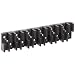 SMC TM-04 Multi-tube Holder, Polypropylene, 12 Holders, 4 mm Tube OD
