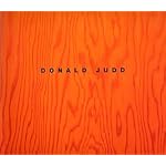 Donald Judd: Sculpture/Catalogue book cover