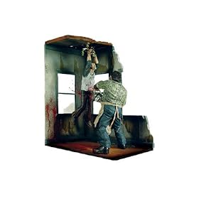 Mezco Toyz Cinema of Fear Screen Grabs Series 2 Diorama The Texas Chainsaw Massacre [Daytime Version]