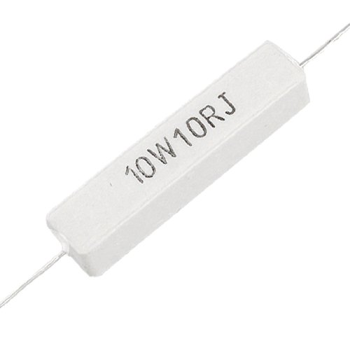 uxcell® 10W 10 Ohm 5% Winding Ceramic Cement Power Resistor x 5