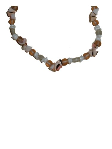 Hawaiian Puka & Everlasting Shells & Beads Necklace / Choker