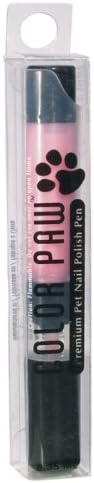 Color Paw Premium Pet Nail Polish Pen, 0.3-Ounce, Candy Pink Pearl