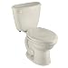 American Standard 2436.012.222 Colony FitRight Round Front Two-Piece Toilet, Linen