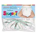 s Bumkins Snappi Cloth Diaper Fastener 3 Pack