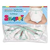 s Bumkins Snappi Cloth Diaper Fastener 3 Pack