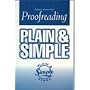 Proofreading Plain and Simple (In Plain English Series)