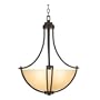 Franklin Iron Works Bennington Collection Four Arm Pendant