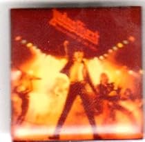 Judas Priest ~ Judas Priest Button~ Rare Vintage Button!!~ Approx 1" X 1"