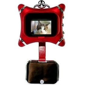 1.1" Keyring & Pendant Photo Viewer with Built-in Memory for 126 Pictures - Plug & Play with No Need to Install Driver