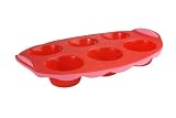 Review Silicone Zone 7916 / SiliconeZone New Wave Standard Muffin Pan, Red/Pink