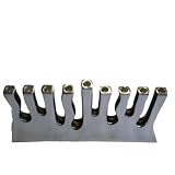 Alef Judaica M9351 Aluminum Poles Menorah