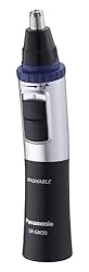 Panasonic ER-GN30-K Vortex Wet/dry Nose and Facial Hair Trimmer, Black