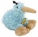 Multi Pet Mini Curly Pet Plush Bird 3in Dog Toy Assorted Colors