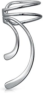 Christmas Gifts Bling Jewelry Whimsical Ear Cuff Left Ear 925 Sterling Silver
