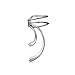 Christmas Gifts Bling Jewelry Whimsical Ear Cuff Left Ear 925 Sterling Silver