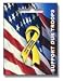 Pewter Support Our Troops Yellow Ribbon Pin