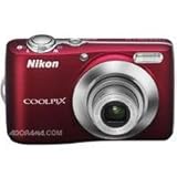 Nikon Coolpix L22 Digital Camera, Red - Refurbished by Nikon U.S.A.