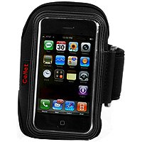 31i3p%2B1m0fL Cellet Neoprene Apple iPhone Black Armband   NEOIPHBK