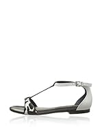 Buffalo Sandalias planas 098X-011 (Blanco)