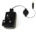 ULTIMATEADDONS UK 3 Pin USB Mains Charger Plug for Sony Reader PRS-300 including retractable USB Cable