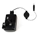 ULTIMATEADDONS UK 3 Pin USB Mains Charger Plug for Sony Reader PRS-300 including retractable USB Cable