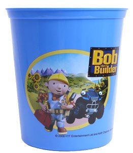 Childrens Toyshop  Toys : Bob the Builder Plastic Waste Paper Bin