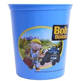 Bob the Builder Plastic Waste Paper Bin