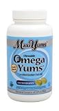 MAXI Health Kosher Chewable Omega yums Fish oil 100 veg. gels