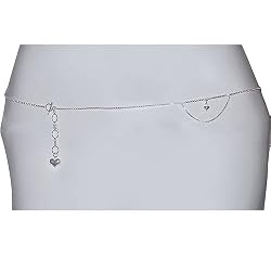 Back Belly Chain Silver Summer Cool Jewelry