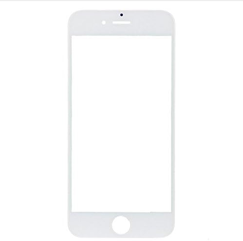 PartsDeal Replacement Front Outer Panel Glass Lens Screen Compatible with iPhone 6 Plus, White