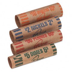 Royal Sovereign Assorted Coin Preformed Wrappers, 216 Count (FSW-216N)