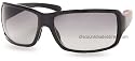 AUTHENTIC PRADA SPS 08G SPS08G 1AB3M1 1AB 3M1 BLACK FRAME BLACK LENS 67/16/125 SUNGLASSES SHADES