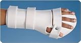 Rolyan Dorsal Anti-Spasticity Ball Splint Right; Color: White Size: Small - Model A41912