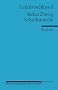 Lekt�reschl�ssel zu Stefan Zweig: Schachnovelle