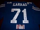 Alex Karras Autographed Jersey - iowa Hawkeyes Jsa coa - Autographed NFL Jerseys