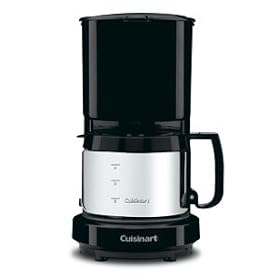 Click here to buy Cuisinart � Commercial 4-cup Coffeemaker - Stainless Steel (Free Coffee Samples) .