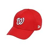 New Era Washington Nationals Pinch Hitter Wool Replica Adjustable Cap (Scarlet)