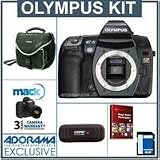 Olympus E-5 12.3 Megapixel Digital SLR Camera Body Kit, with 2 4GB SDHC Memory Cards (total of 8GB), Camera System Bag, Mack 3 Year Extended Warranty, USB 2.0 SD Card Reader - FREE: Red Giant Magic Bullet PhotoLooks V1.5 Software, for Mac & Windows a $199.00 Retail Value