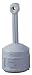 Justrite 26800 Cease-Fire Gray Cigarette Butt Receptacle
